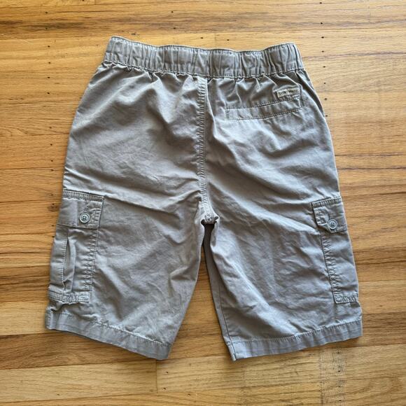 Lucky Brand Boys Khaki Cargo Shorts Pull On Elastic Waistband Size M - Picture 3 of 6